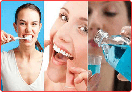 take care of dental implant